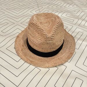 J. Crew Raffia Straw Fedora